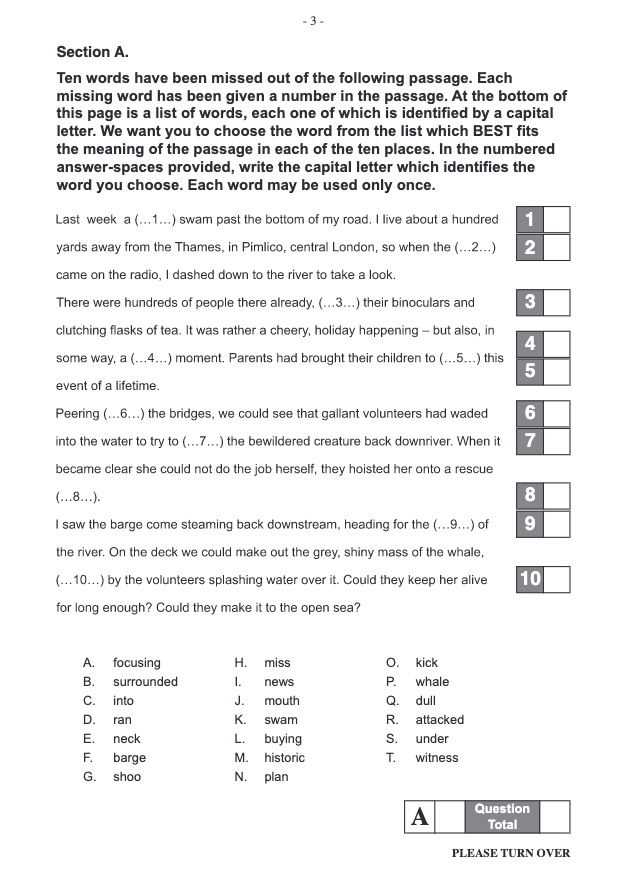 english mgs past paper 
